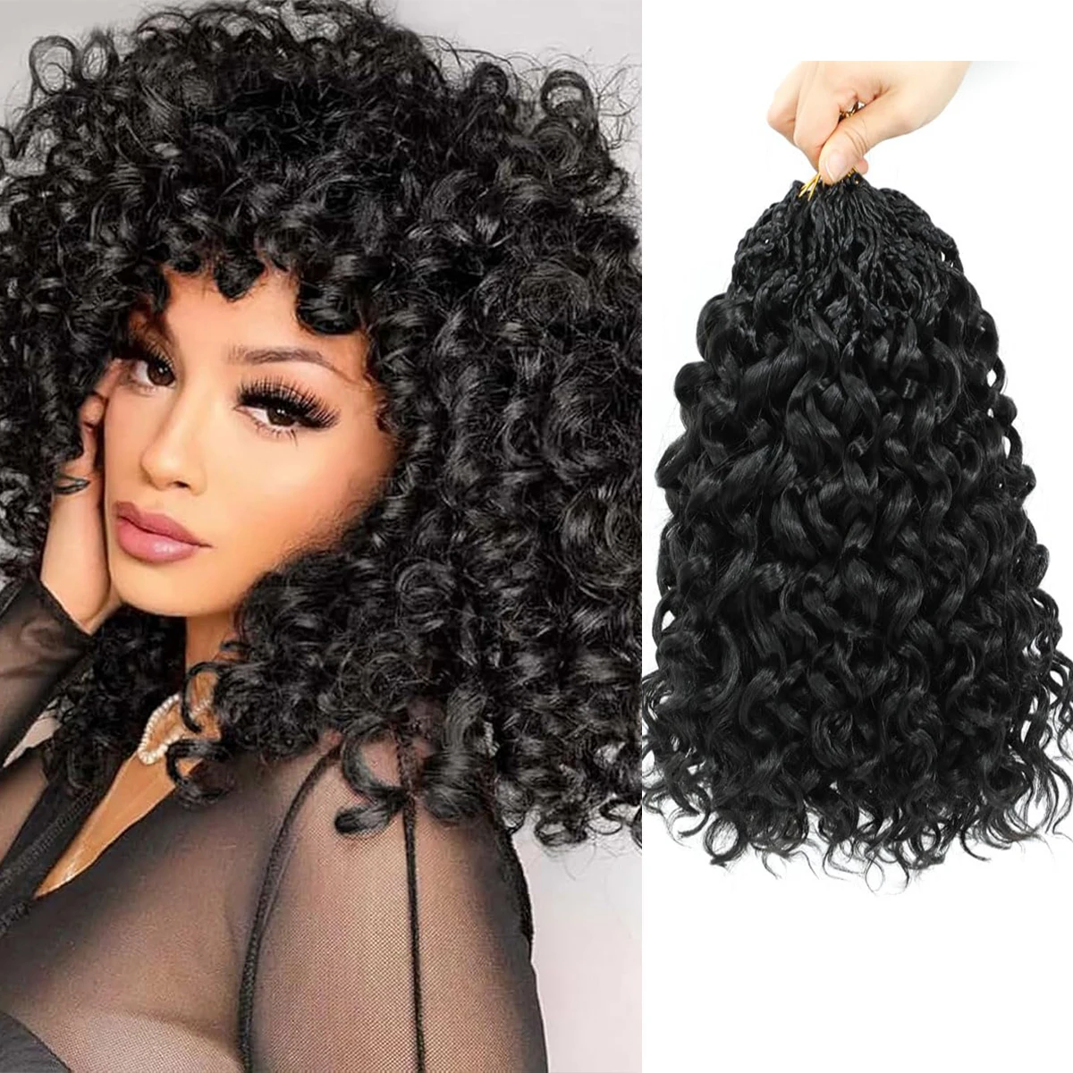 Gogo Curl Crochet Hair Pre Looped 7 Packs Pre Twisted Curly Crochet Hair for Black Women Beach Curl Wave Crochet Synthetic Hair
Gogo Curl Crochet Hair Pre Looped 7 Packs Pre Twisted Curly Crochet Hair for Black Women Beach Curl Wave Crochet Synthetic Hair
