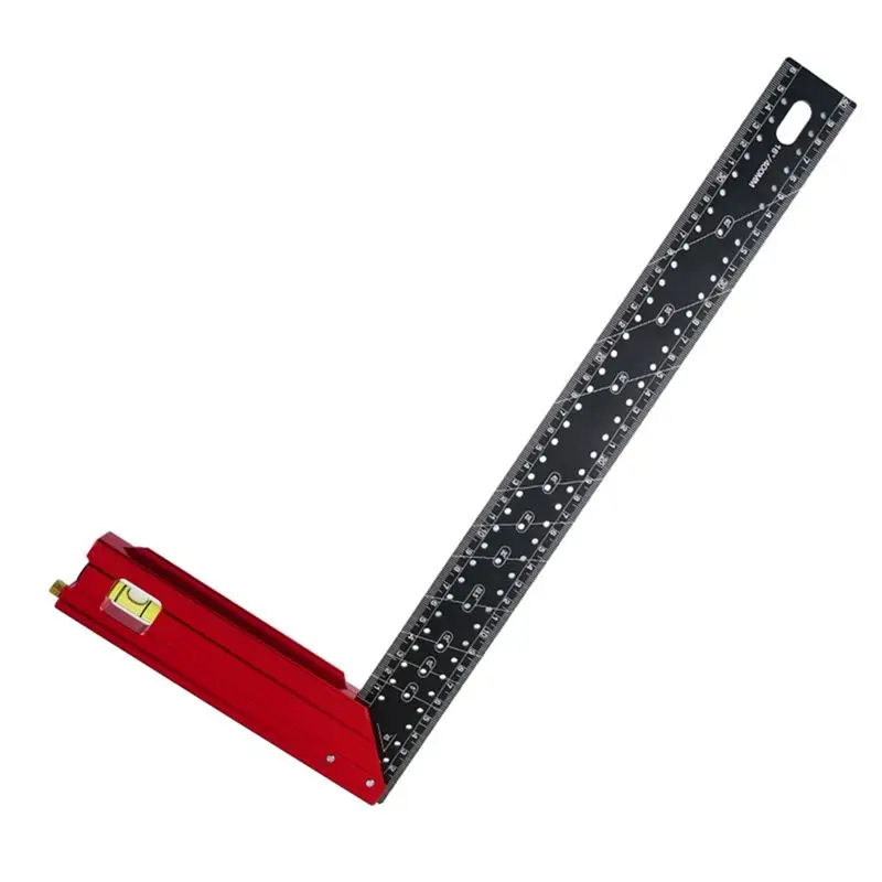 ABLU-New High-Precision Aluminum Alloy Multi-Function 90 Degree Woodworking Square Combination Square Hole Ruler
ABLU-New High-Precision Aluminum Alloy Multi-Function 90 Degree Woodworking Square Combination Square Hole Ruler