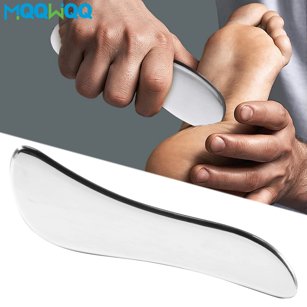 1Pcs Stainless Steel Gua Sha Scraping Massage Board Soft Tissue Therapy Massager - Face Arms Legs Neck Shoulder Back Pain Relief
1Pcs Stainless Steel Gua Sha Scraping Massage Board Soft Tissue Therapy Massager - Face Arms Legs Neck Shoulder Back Pain Relief