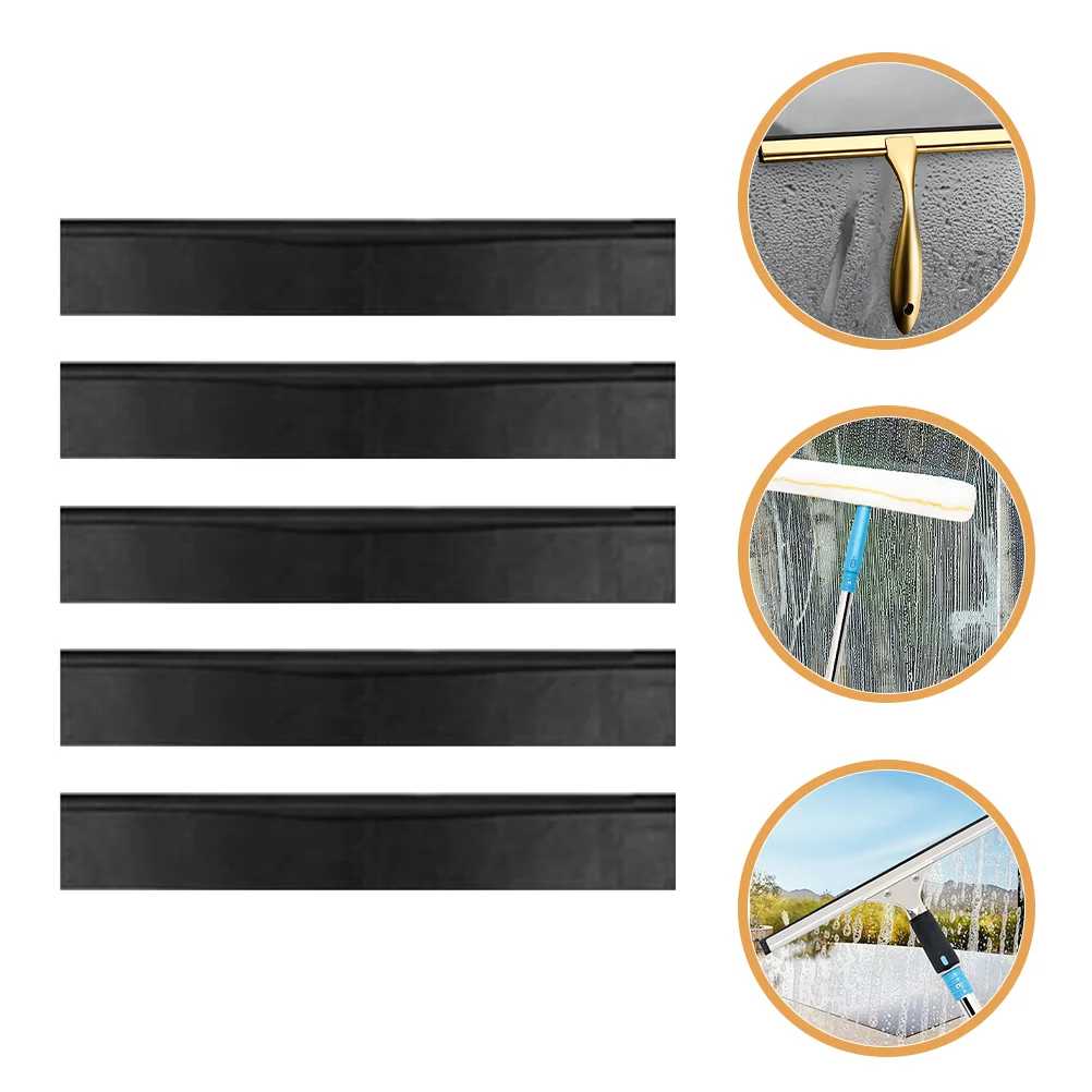 5 Pcs Stainless Steel Glass Scraper Rubber Strip Window Squeegee Replacement Flexible Shower Cleaning
5 Pcs Stainless Steel Glass Scraper Rubber Strip Window Squeegee Replacement Flexible Shower Cleaning