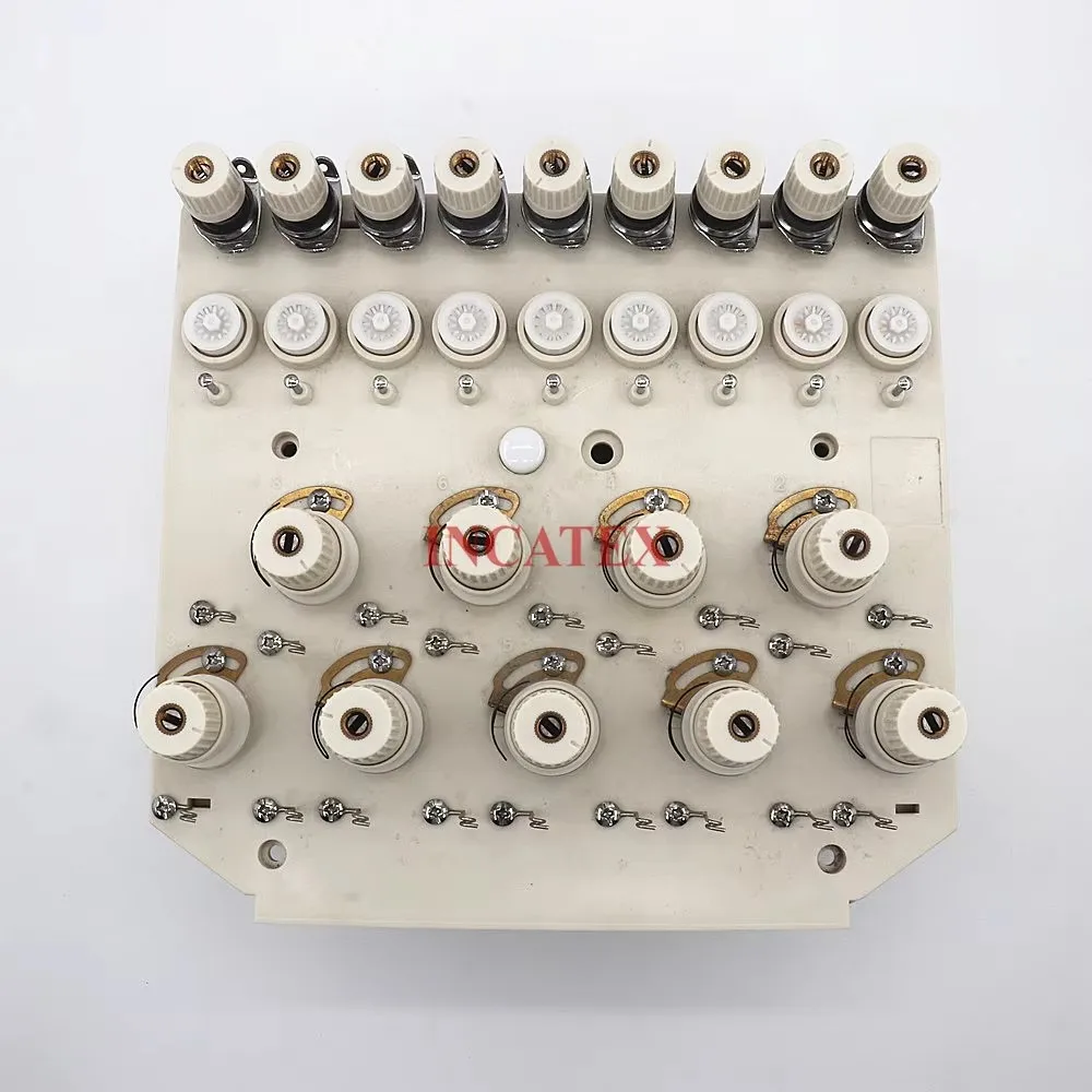 Chinese Embroidery Machine Spare Parts 9 Needles 9 Colors Thread Tension Base Case Assembly Without Inside Electronic Board
Chinese Embroidery Machine Spare Parts 9 Needles 9 Colors Thread Tension Base Case Assembly Without Inside Electronic Board