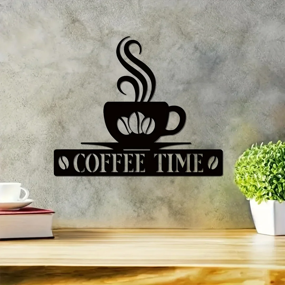 1pc Metal Wall Art, Personalized Bar Metal Sign, Coffee Bar Decor, Coffee Sign, Coffee Time Wall Art,Cafe Decor
1pc Metal Wall Art, Personalized Bar Metal Sign, Coffee Bar Decor, Coffee Sign, Coffee Time Wall Art,Cafe Decor