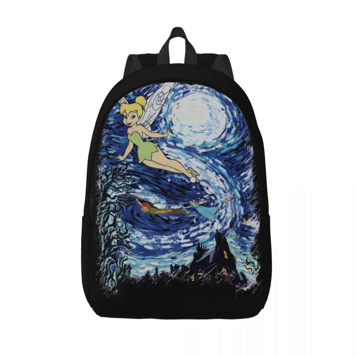 Рюкзак Peter Pan Starry Night Tinker Bell для мужчин, женщин, подростков, школьников, деловой рюкзак, сумка через плечо для ноутбука, прочная сумка через плечо
Рюкзак Peter Pan Starry Night Tinker Bell для мужчин, женщин, подростков, школьников, деловой рюкзак, сумка через плечо для ноутбука, прочная сумка через плечо