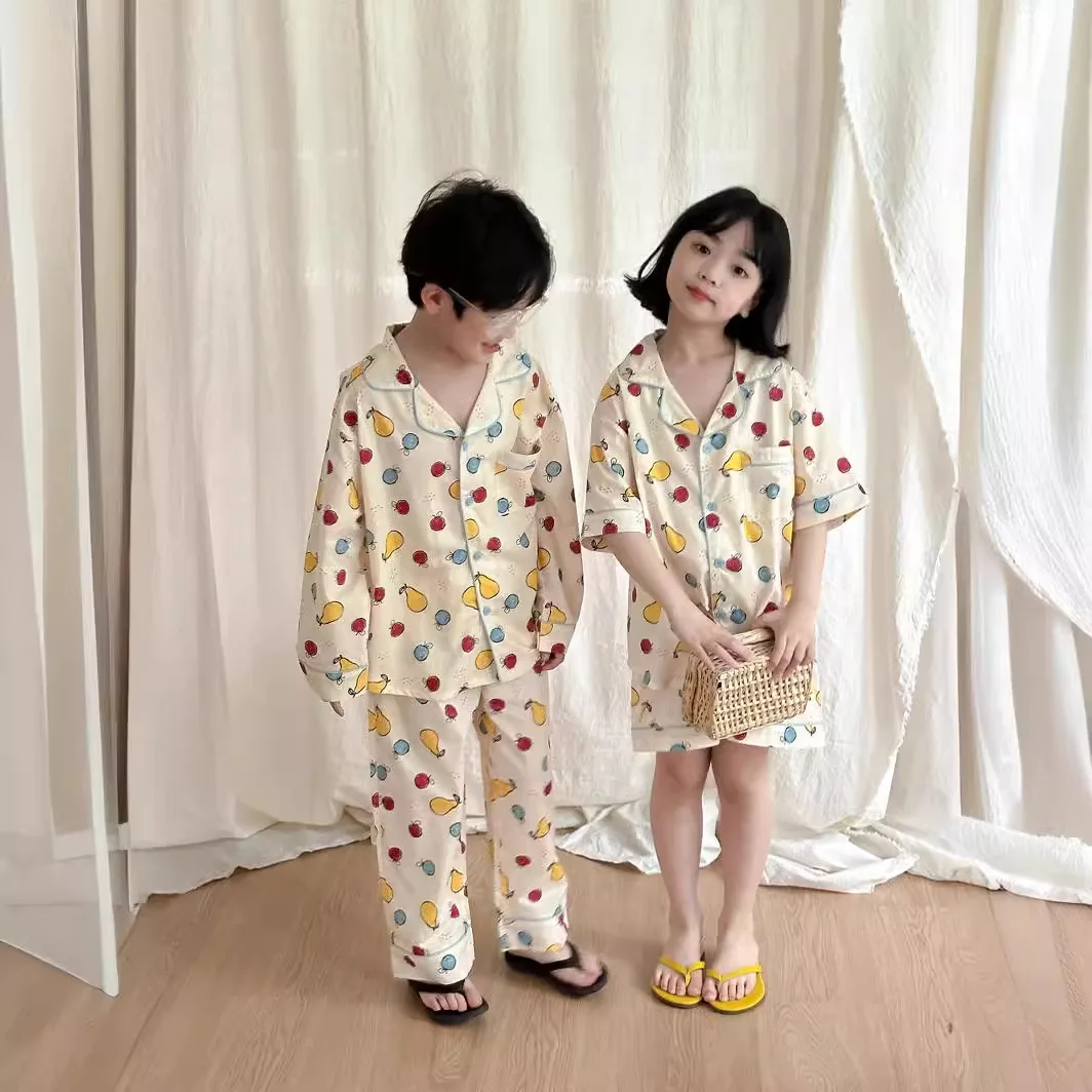 2024 Autumn New Kids Pajamas Set Cartoon Children's Sleepwear Boys Pajamas 2Pcs Suit Girls Homewear Clothing
2024 Autumn New Kids Pajamas Set Cartoon Children's Sleepwear Boys Pajamas 2Pcs Suit Girls Homewear Clothing