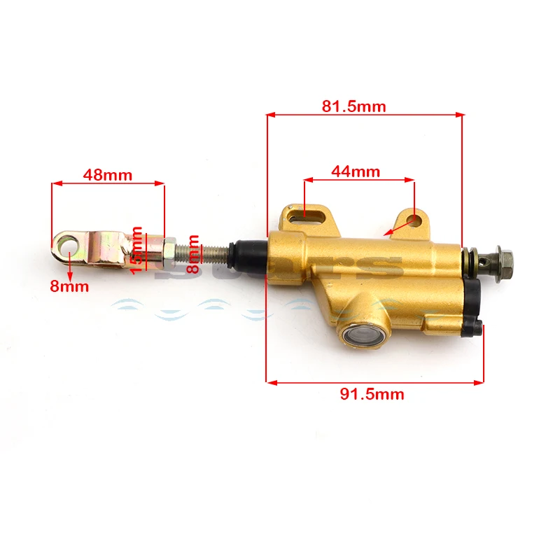 Motorcycle Rear Hydraulic Brake Master Cylinder Pump For 50cc-250cc Thumpstar ATV Pit Pro Dirt Bike parts
Motorcycle Rear Hydraulic Brake Master Cylinder Pump For 50cc-250cc Thumpstar ATV Pit Pro Dirt Bike parts