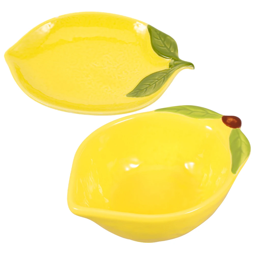 Lemon Tableware Ceramic Appetizer Plates Bowls Decorate Yellow Creative Dinner Cute Dishes Fruit Decorative
Lemon Tableware Ceramic Appetizer Plates Bowls Decorate Yellow Creative Dinner Cute Dishes Fruit Decorative