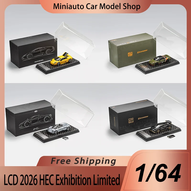 New In Stock Lcd 1:64 Hec 2026 Exhibition Limited Alloy Miniature Diecast Model Huracan Sto Huayra Roadster Nsx Na1 Car Toys
New In Stock Lcd 1:64 Hec 2026 Exhibition Limited Alloy Miniature Diecast Model Huracan Sto Huayra Roadster Nsx Na1 Car Toys