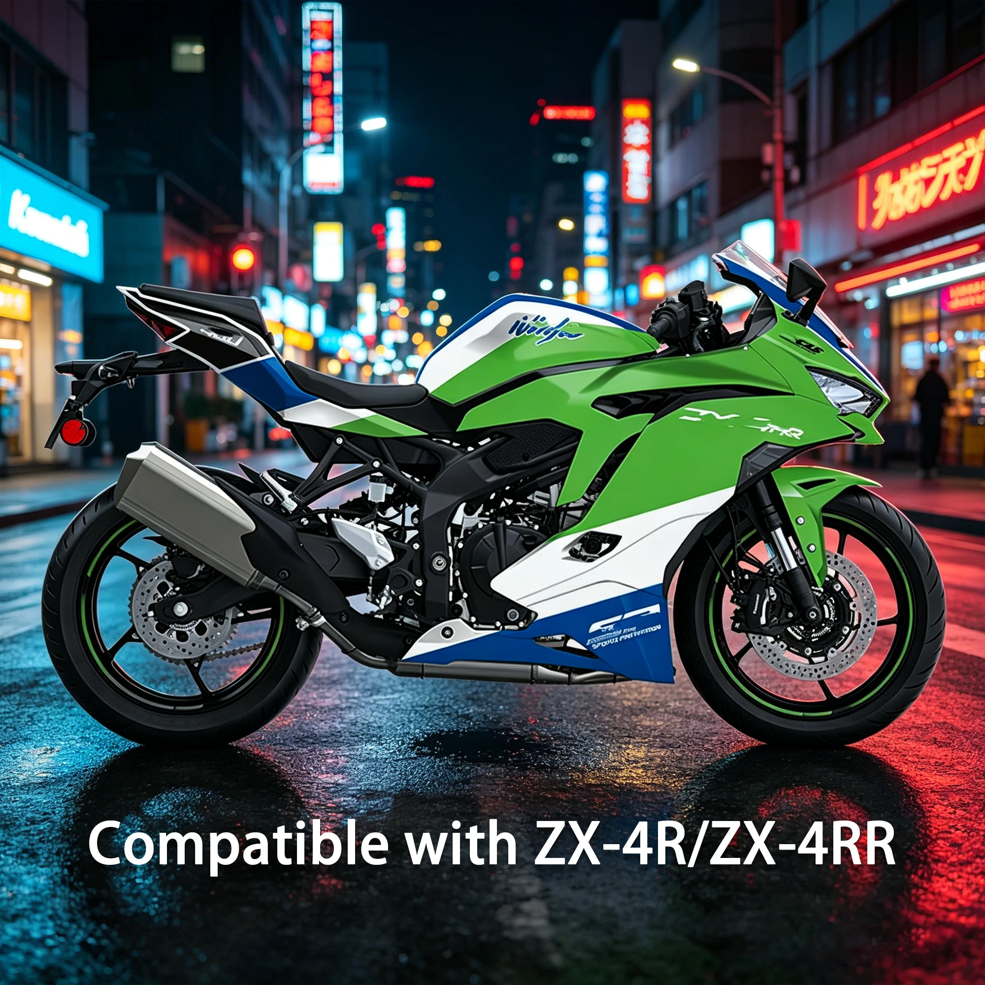Compatible with Kawasaki ZX 4R 4RR Motorcycle Full Body Decals Stickers Waterproof Fairing Graphics Decoration
Compatible with Kawasaki ZX 4R 4RR Motorcycle Full Body Decals Stickers Waterproof Fairing Graphics Decoration