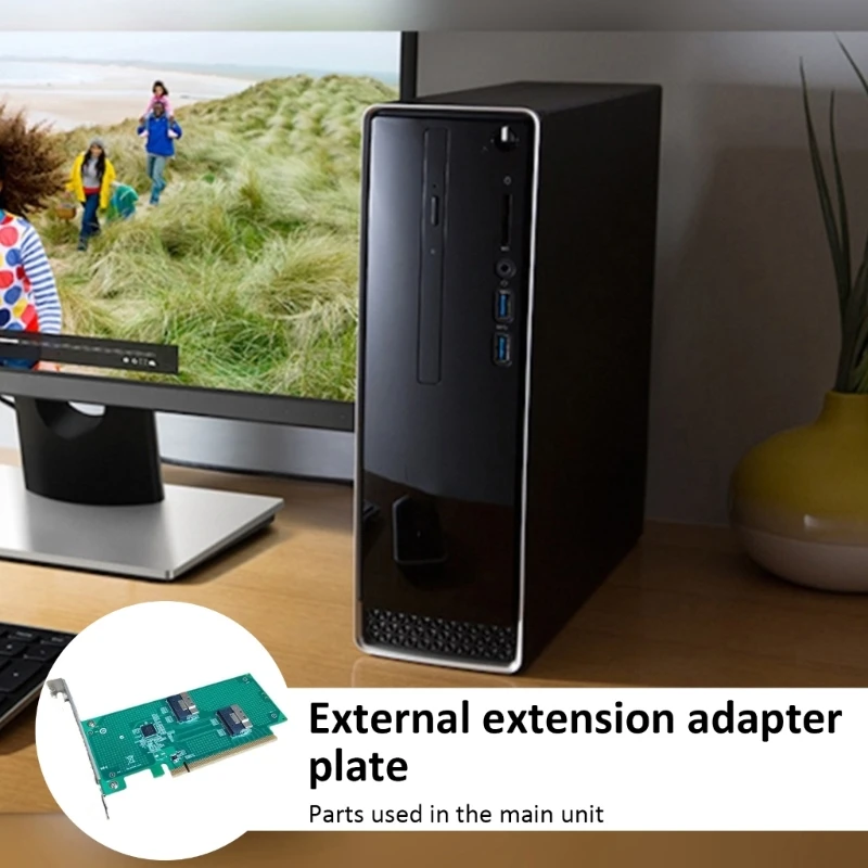 Переходники для карт SFF-8654 в PCIe Карта адаптера PCIe SFF-8654 Карта расширения 8i в PCIe для Nvme QXNF
Переходники для карт SFF-8654 в PCIe Карта адаптера PCIe SFF-8654 Карта расширения 8i в PCIe для Nvme QXNF