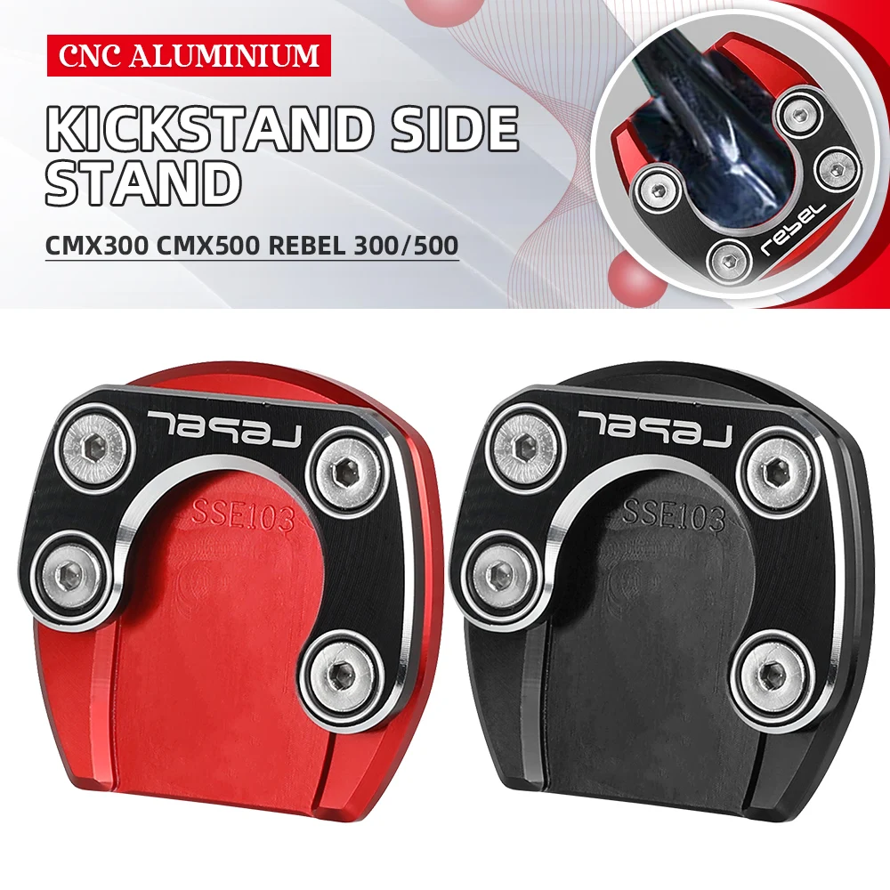 FOR Honda Rebel CMX300 CMX500 300 500 2017 2018 2019 2020 2021 2022 2023 Motorcycle Foot Side Stand Enlarge Extension Support
FOR Honda Rebel CMX300 CMX500 300 500 2017 2018 2019 2020 2021 2022 2023 Motorcycle Foot Side Stand Enlarge Extension Support