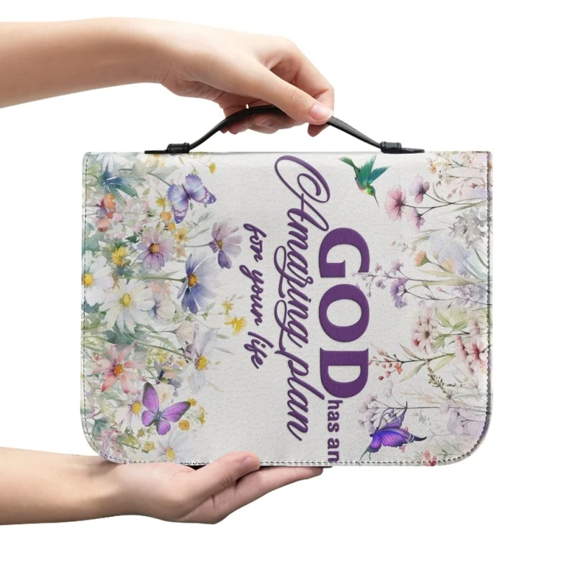 GOD Has An Amazing Plan For Your Life персонализированная печать церковная Библия обложка чехол PU сумочки ученическая книга святая коробка для хранения
GOD Has An Amazing Plan For Your Life персонализированная печать церковная Библия обложка чехол PU сумочки ученическая книга святая коробка для хранения