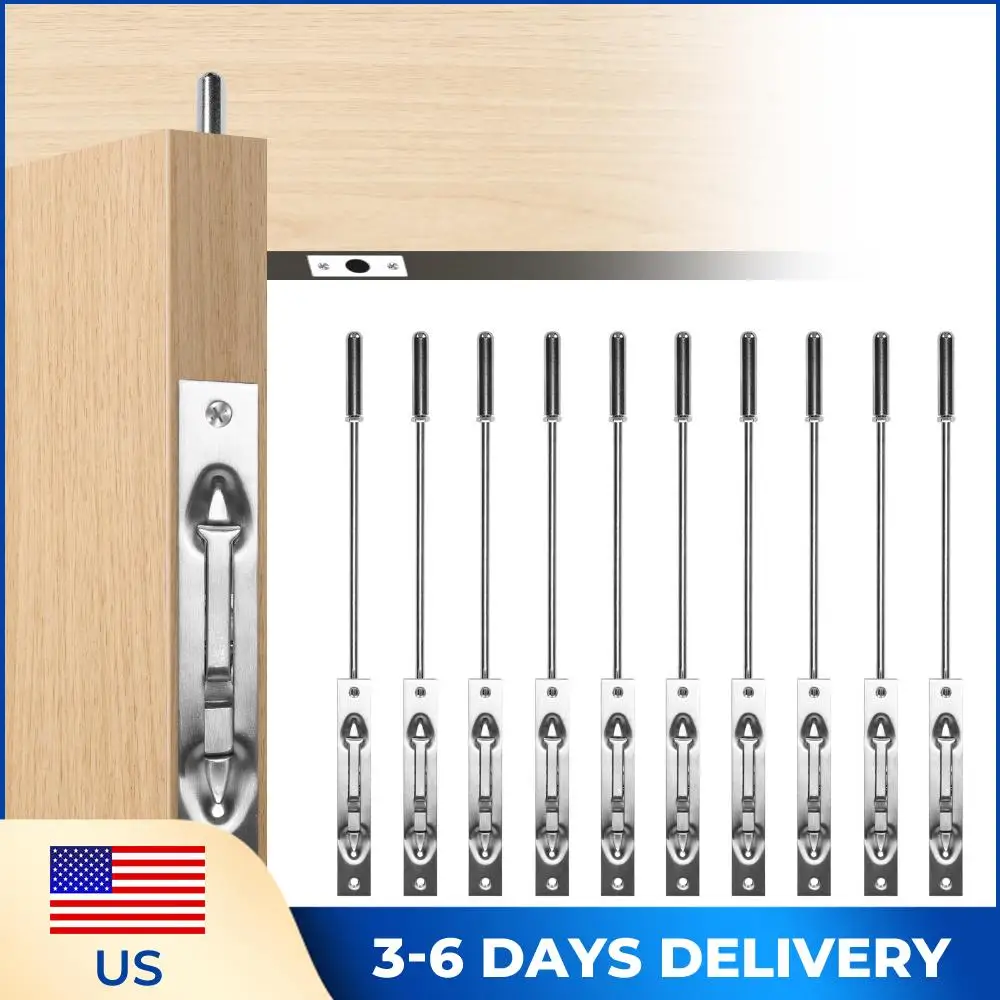 10 Packs Flush Mount Extension Bolt 16.54inch Concealed Safety Door Lock Solid Stainless Steel for French Doors Composite Doors
10 Packs Flush Mount Extension Bolt 16.54inch Concealed Safety Door Lock Solid Stainless Steel for French Doors Composite Doors