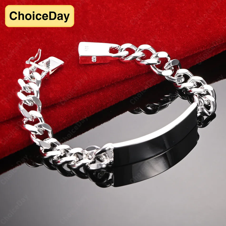 ChoiceDay 925 Sterling Silver 8 Inch 20cm Classic Geometric Bracelet Women Accessories Jewelry Wedding Party
ChoiceDay 925 Sterling Silver 8 Inch 20cm Classic Geometric Bracelet Women Accessories Jewelry Wedding Party