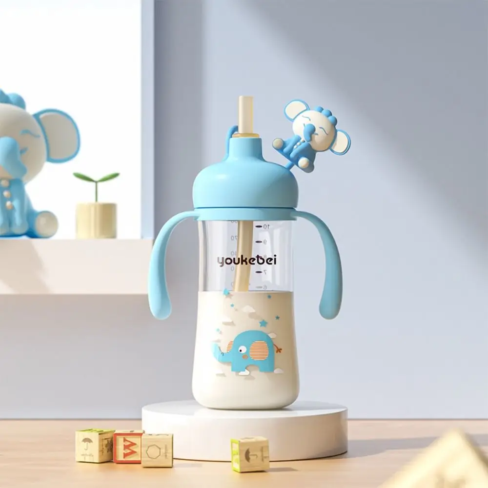 New 300ML Baby Bottle Cute with Handle PPSU Water Cup Multi-purpose Portable Silicone Straw Bottle Baby Feeding Supply
New 300ML Baby Bottle Cute with Handle PPSU Water Cup Multi-purpose Portable Silicone Straw Bottle Baby Feeding Supply