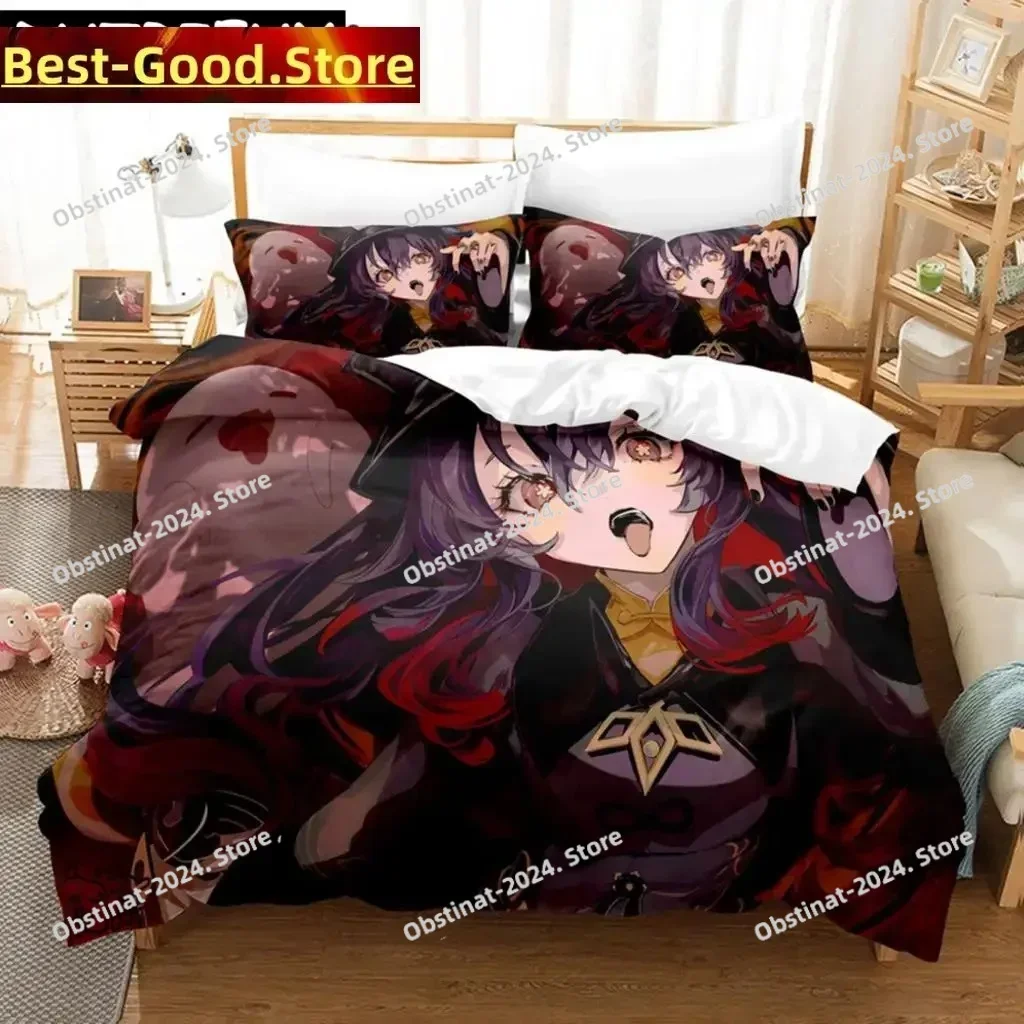 Hu Tao Genshin Impact Game Bedding Set Duvet Cover Full Queen King Size Pillowcase Bed Printed Aldult Kid Bedroom Single Twin
Hu Tao Genshin Impact Game Bedding Set Duvet Cover Full Queen King Size Pillowcase Bed Printed Aldult Kid Bedroom Single Twin