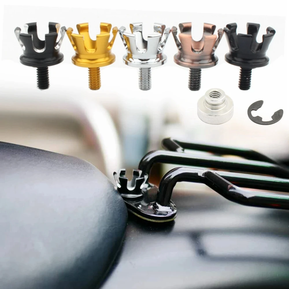 For Harley Sportster Dyna Fatboy Road King Softail Motorcycle Imperial Crown Style Seat Bolt Tab Screw Nuts Mount Knob Cover
For Harley Sportster Dyna Fatboy Road King Softail Motorcycle Imperial Crown Style Seat Bolt Tab Screw Nuts Mount Knob Cover