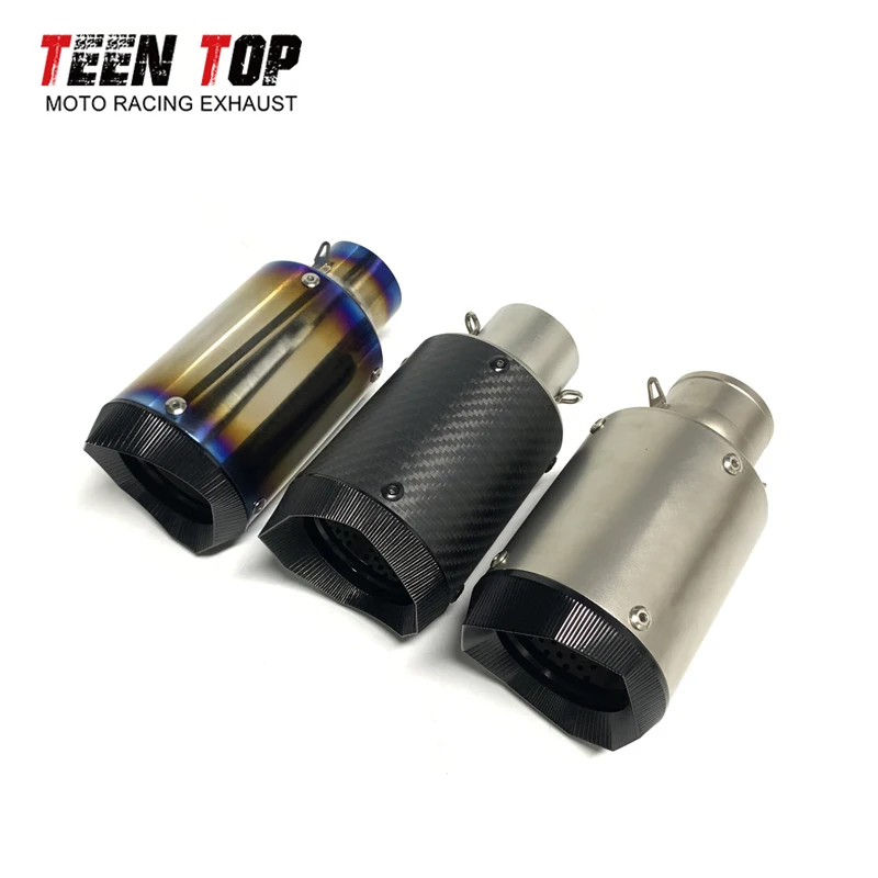 51mm 60.5MM TitaniumAlloy Motorcycle Muffler For HONDA CBR650R CB650R CBR650F CB650F CBR500R CB500X Exhaust Muffler Silencieux
51mm 60.5MM TitaniumAlloy Motorcycle Muffler For HONDA CBR650R CB650R CBR650F CB650F CBR500R CB500X Exhaust Muffler Silencieux