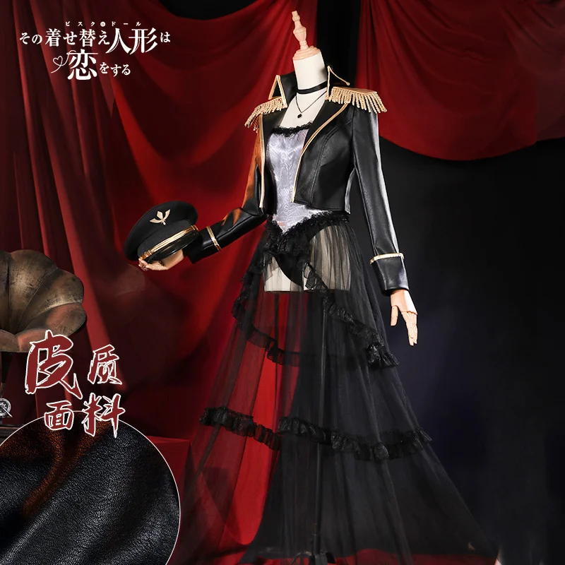 My Dress-Up Darling Cosplay Kitagawa Marin Military Uniform Sexy Black Lobelia Neo Cosplay Sono Bisque Doll Wa Koi Wo Suru
My Dress-Up Darling Cosplay Kitagawa Marin Military Uniform Sexy Black Lobelia Neo Cosplay Sono Bisque Doll Wa Koi Wo Suru