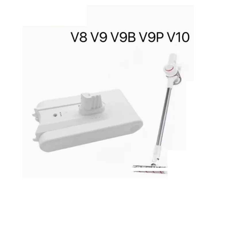 25.2V For Xiaomi Mijia Vacuum Cleaner V8 V9 V9B V9P V10 XR VVN3 VVN4 Dreame Vacuum Cleaner Lithium Battery
25.2V For Xiaomi Mijia Vacuum Cleaner V8 V9 V9B V9P V10 XR VVN3 VVN4 Dreame Vacuum Cleaner Lithium Battery