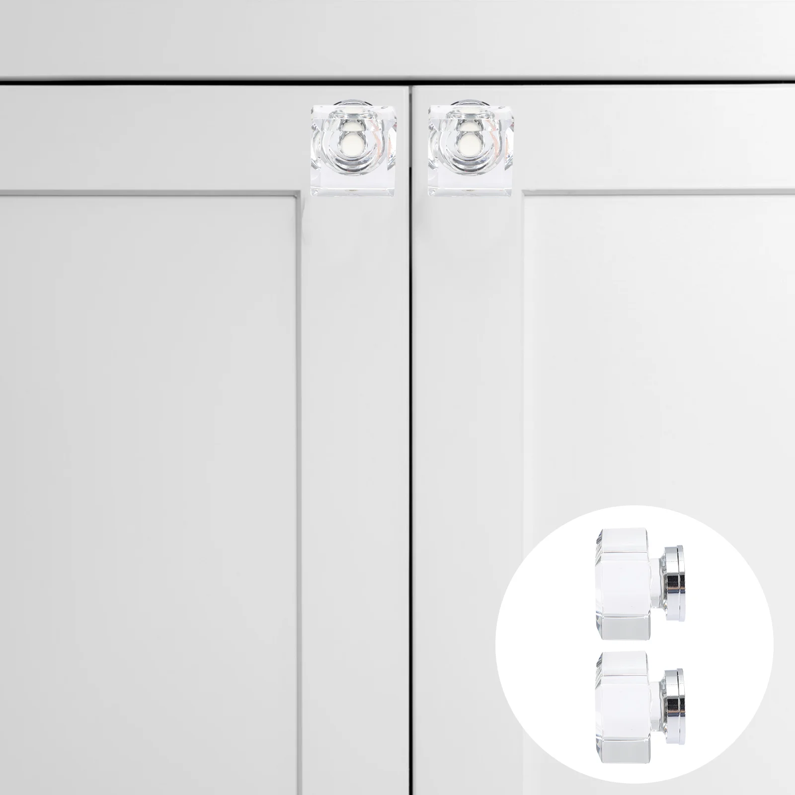 2 Pcs Square Cabinet Knobs for Dresser Drawer Closet Doors Smooth Edge Easy Install Top Grade Material Safe Kids
2 Pcs Square Cabinet Knobs for Dresser Drawer Closet Doors Smooth Edge Easy Install Top Grade Material Safe Kids