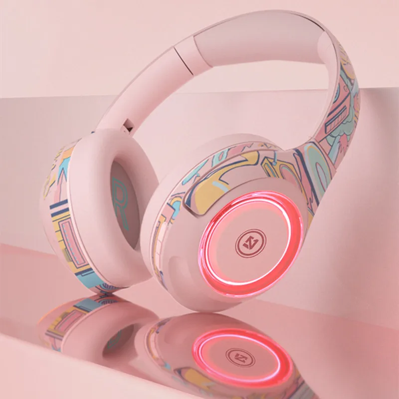 RGB развлекательные наушники Высококачественная беспроводная игровая Bluetooth-гарнитура с микрофоном Стерео спортивные наушники Гарнитура для мобильного телефона
RGB развлекательные наушники Высококачественная беспроводная игровая Bluetooth-гарнитура с микрофоном Стерео спортивные наушники Гарнитура для мобильного телефона