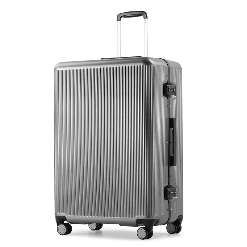 Aluminum frame, luggage, universal wheel, boarding, strong, durable, tie rod
Aluminum frame, luggage, universal wheel, boarding, strong, durable, tie rod