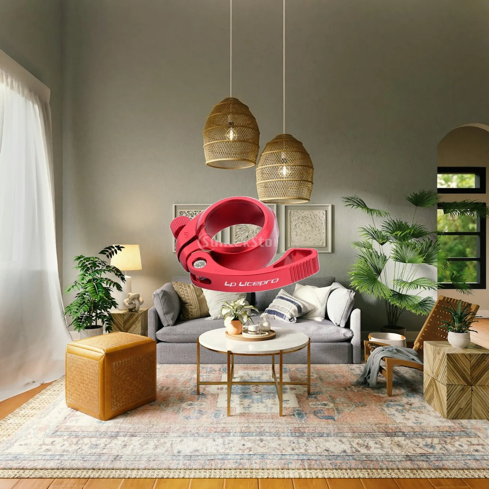 Anti-slip Texture Bicycle Seatpost Clamp Quick Release Lock Bracket 41mm Anodized Red Fixing for Cycling Gear Set Bikes
Anti-slip Texture Bicycle Seatpost Clamp Quick Release Lock Bracket 41mm Anodized Red Fixing for Cycling Gear Set Bikes