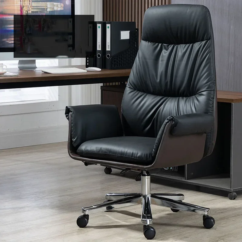 Office Chair With Leg Rest Player Single Person Saddle Swivel Portable Weightless Leather Furniture Bedroom Computer Armchair
Office Chair With Leg Rest Player Single Person Saddle Swivel Portable Weightless Leather Furniture Bedroom Computer Armchair