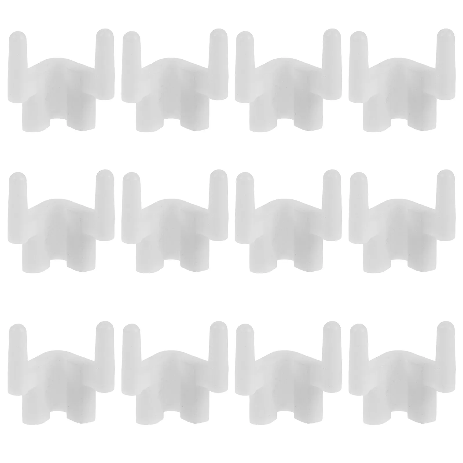 12Pcs Universal Locking Shelf Clips Strong White Plastic Pegs for DIY Furniture Repair Closet Organizer Cabinet Shelf Support
12Pcs Universal Locking Shelf Clips Strong White Plastic Pegs for DIY Furniture Repair Closet Organizer Cabinet Shelf Support