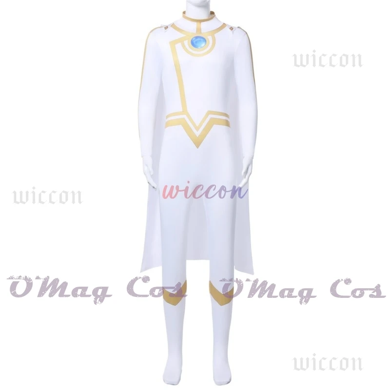 Hero X Nice Cosplay White Jumpsuit Cloak with Wig Full Set Anime Party Outfit Prop for Women Men
Hero X Nice Cosplay White Jumpsuit Cloak with Wig Full Set Anime Party Outfit Prop for Women Men
