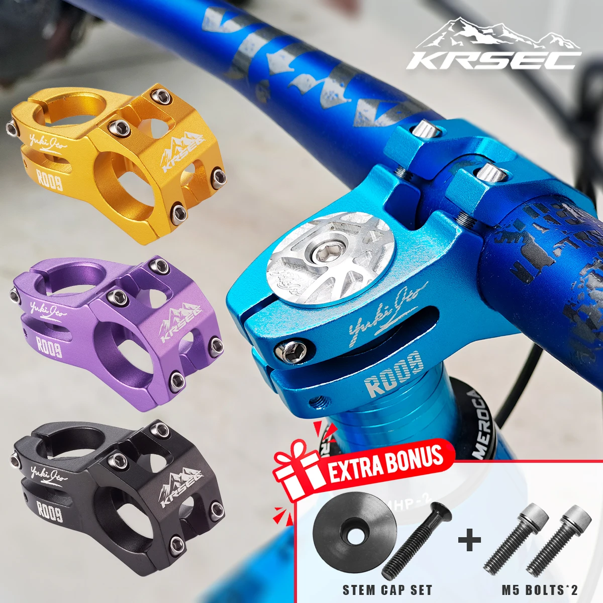 KRSEC MTB Short Stem 31.8 CNC Aluminum Mountain Bicycle Bridge Racing Downhill Handlebar Stem for Bicycle Road Bike MTB BMX
KRSEC MTB Short Stem 31.8 CNC Aluminum Mountain Bicycle Bridge Racing Downhill Handlebar Stem for Bicycle Road Bike MTB BMX