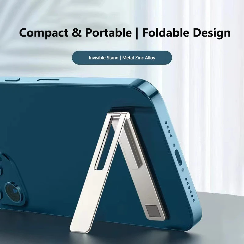 Magnetic Ultra Thin Foldable Mobile Phone Holder Bracket Metal Alloy Desktop Cell Phone Stands Universal Phone Support Kickstand
Magnetic Ultra Thin Foldable Mobile Phone Holder Bracket Metal Alloy Desktop Cell Phone Stands Universal Phone Support Kickstand