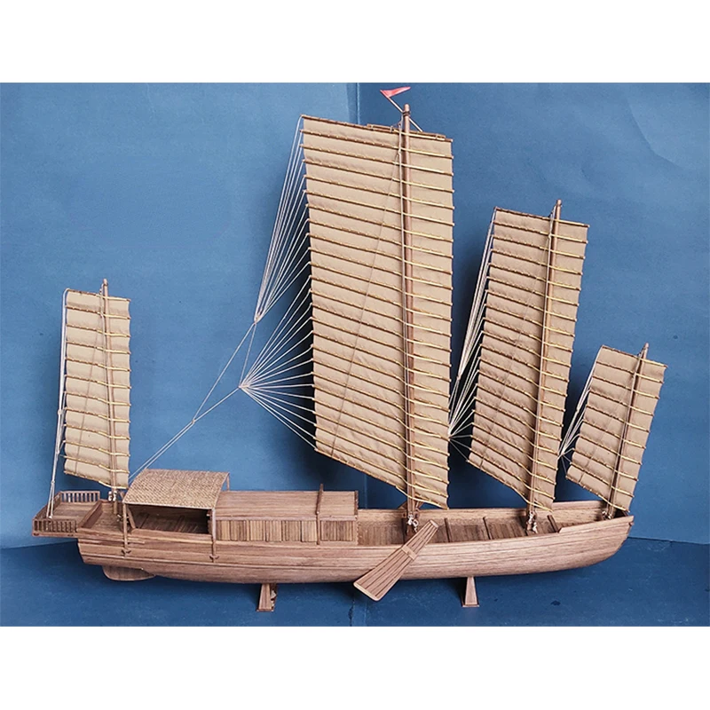 1/50 Fishing Boat Model "Three Fan Heads" Wooden 3D Design Assembled Sailboat Model Kit
1/50 Fishing Boat Model "Three Fan Heads" Wooden 3D Design Assembled Sailboat Model Kit