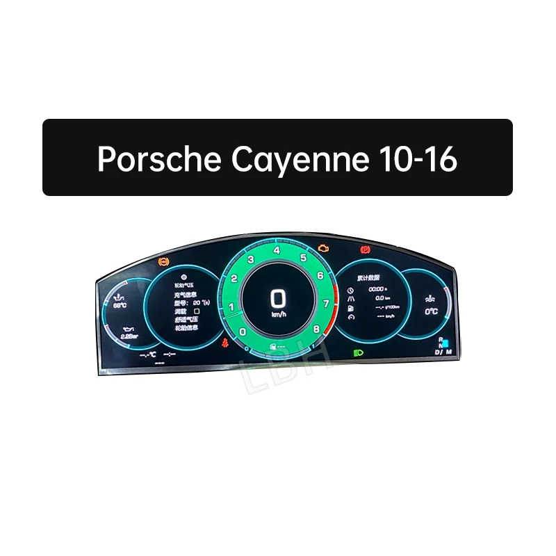 Подходит для Porsche Cayenne 10-16 5,5-дюймовая ЖК панель приборной панели виртуальный инструмент кластер HUD Дисплей одометр
Подходит для Porsche Cayenne 10-16 5,5-дюймовая ЖК панель приборной панели виртуальный инструмент кластер HUD Дисплей одометр
