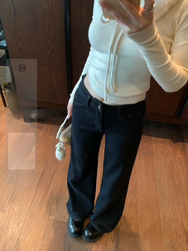 YUYEEGuci Retro Bla Gold Cowrua Series Faux Suede Cuffed Trousers Women's Faionable Long Pants High Waist Cotton Jeans
YUYEEGuci Retro Bla Gold Cowrua Series Faux Suede Cuffed Trousers Women's Faionable Long Pants High Waist Cotton Jeans