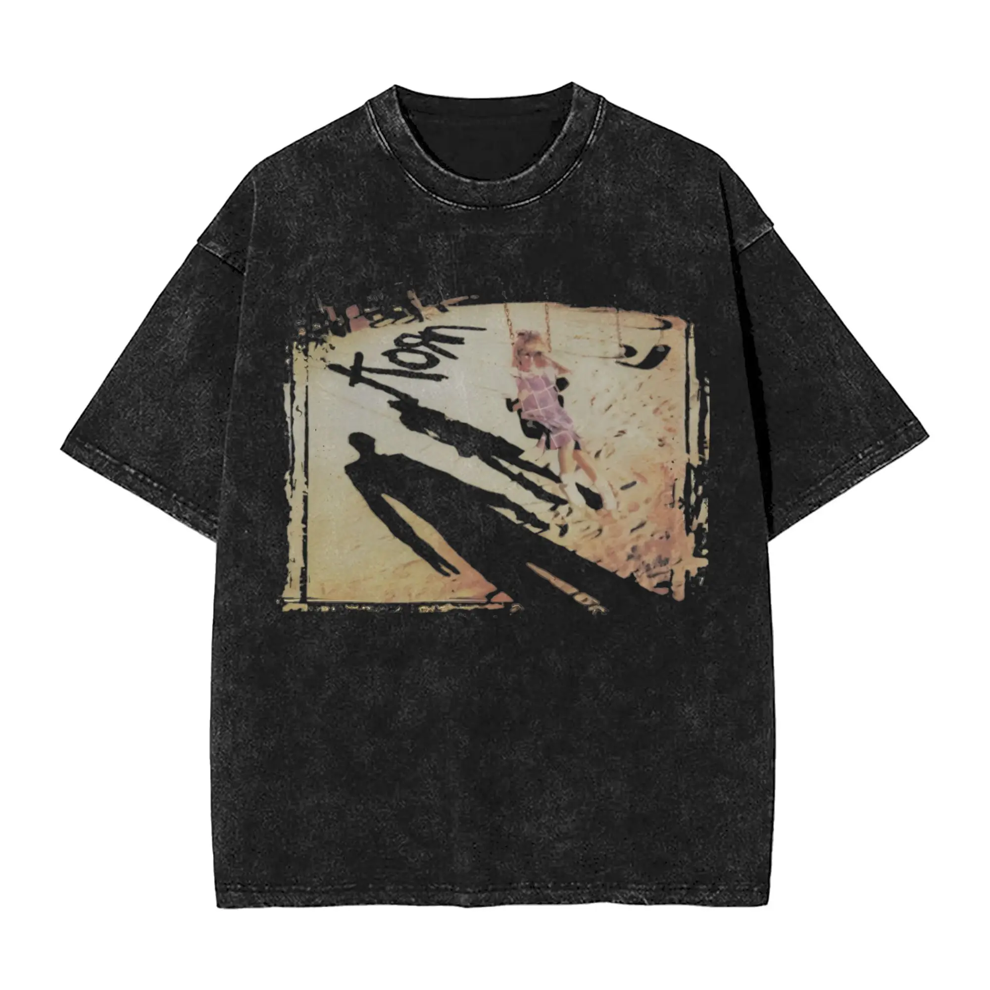 Shoots and Ladders Korn T Shirts Washed T-Shirts Nu Metal Band Neidermeyers Men Women Tops Streetwear Graphic Printed Tops Tees
Shoots and Ladders Korn T Shirts Washed T-Shirts Nu Metal Band Neidermeyers Men Women Tops Streetwear Graphic Printed Tops Tees