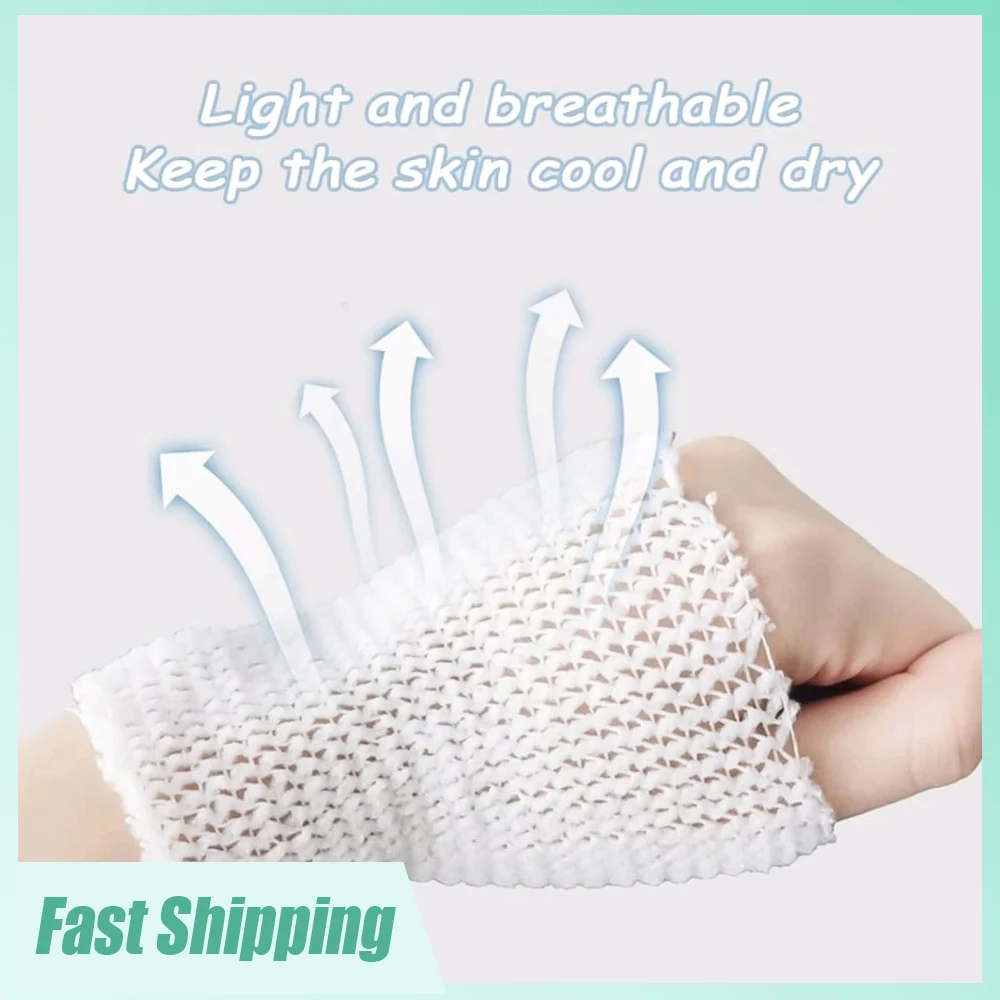 1pc Household Breathable Wrist Tubular Bandage White Net Elastic Knee Fixed Tube Bandages Mesh Elbow Wound Tubular Bandage
1pc Household Breathable Wrist Tubular Bandage White Net Elastic Knee Fixed Tube Bandages Mesh Elbow Wound Tubular Bandage