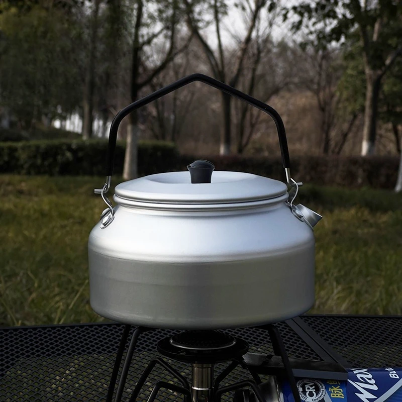 Outdoor Tableware Aluminium Alloy Kettle Camping Tea Making Barbecue Portable Cooking Utensils
Outdoor Tableware Aluminium Alloy Kettle Camping Tea Making Barbecue Portable Cooking Utensils