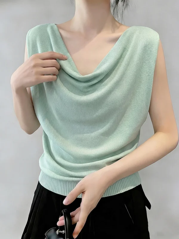 Mint Green Knitted Short Sleeve T-Shirt Women's Loose Fit V-Neck Commute Style Spring Summer New Arrival plus Size Lazy Style...
Mint Green Knitted Short Sleeve T-Shirt Women's Loose Fit V-Neck Commute Style Spring Summer New Arrival plus Size Lazy Style...