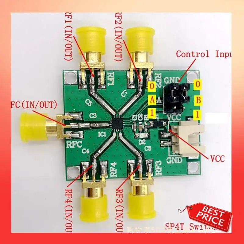 ABNR HMC7992 6Ghz RF Switch Module Forelectronic Components Reflective RF Switch Module
ABNR HMC7992 6Ghz RF Switch Module Forelectronic Components Reflective RF Switch Module