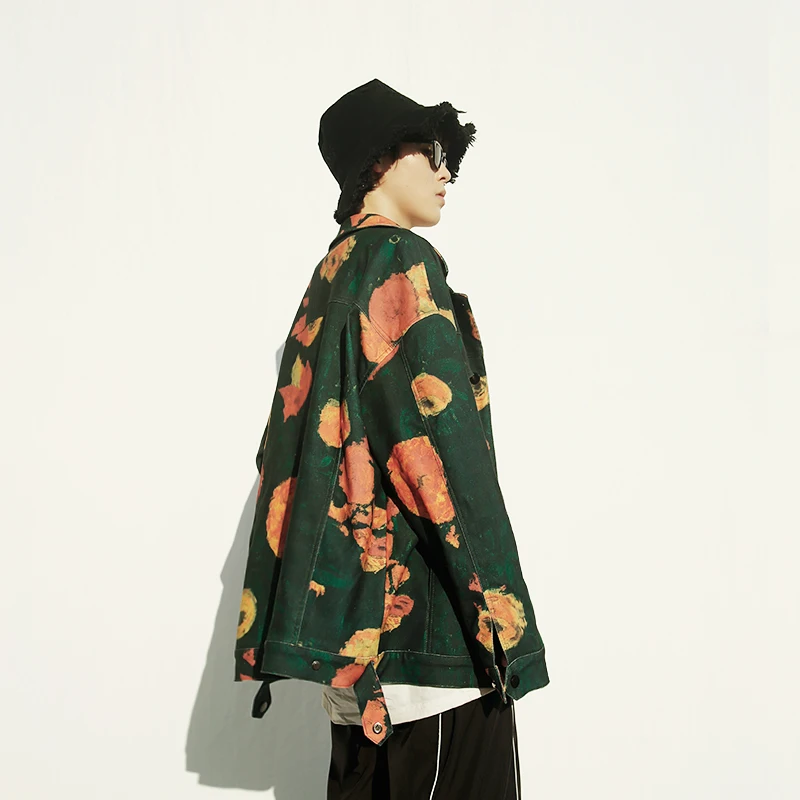 Vintage Workwear Jaet Men's Street Sle Cool Casual Denim Coat Autumn Faion Outerwear Polyester Fiber Long Sve Loose Fit
Vintage Workwear Jaet Men's Street Sle Cool Casual Denim Coat Autumn Faion Outerwear Polyester Fiber Long Sve Loose Fit