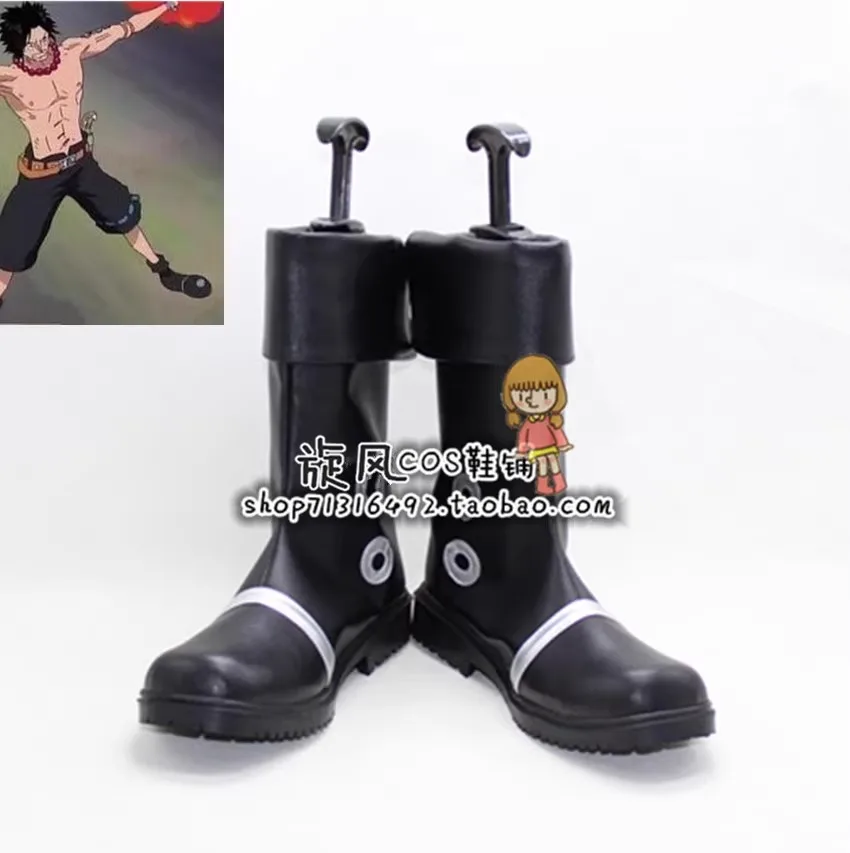 Костюм для косплея из аниме «Наруто»: черные туфли из искусственной кожи ручной работы «Огненный кулак» Поргаса Д. Эйса
Костюм для косплея из аниме «Наруто»: черные туфли из искусственной кожи ручной работы «Огненный кулак» Поргаса Д. Эйса