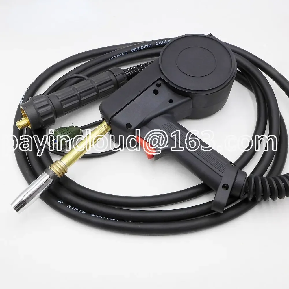4 Meters with Euro Connection 24V DC Motor Wire Feeder Aluminum Welder Use Standard Spool 24KD MIG Welder Spool Gun
4 Meters with Euro Connection 24V DC Motor Wire Feeder Aluminum Welder Use Standard Spool 24KD MIG Welder Spool Gun