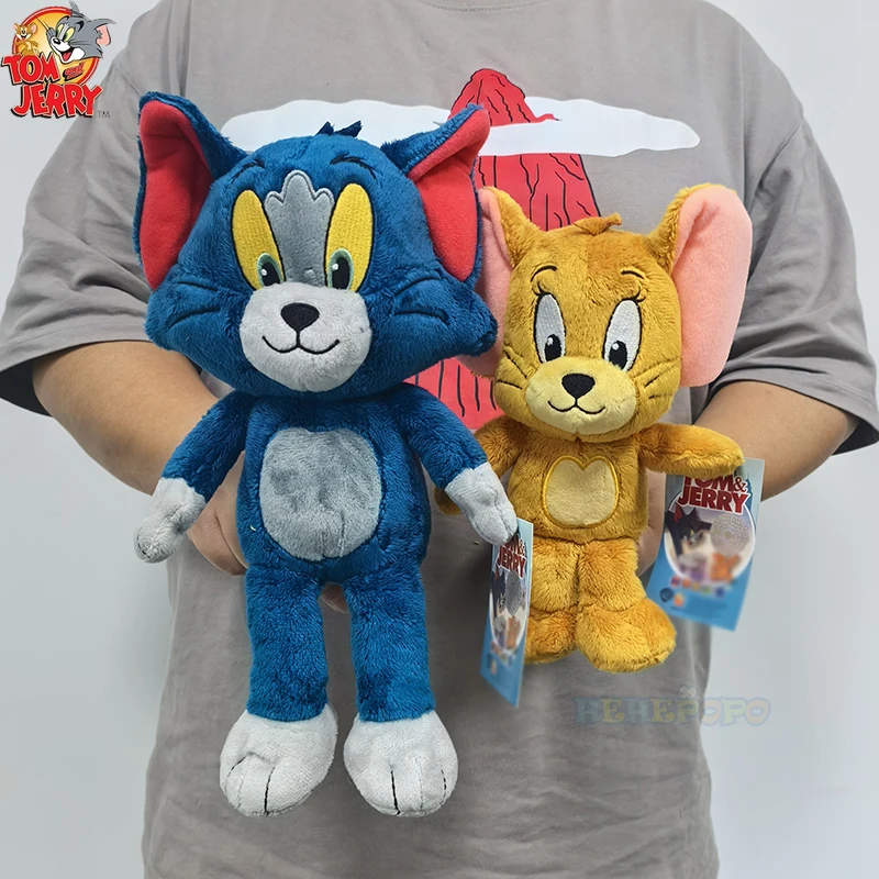 Tom and Jerry Plushies 32cm Tom 23cm Jerry Stuffed Dolls Movie Series Collectible for Kids
Tom and Jerry Plushies 32cm Tom 23cm Jerry Stuffed Dolls Movie Series Collectible for Kids