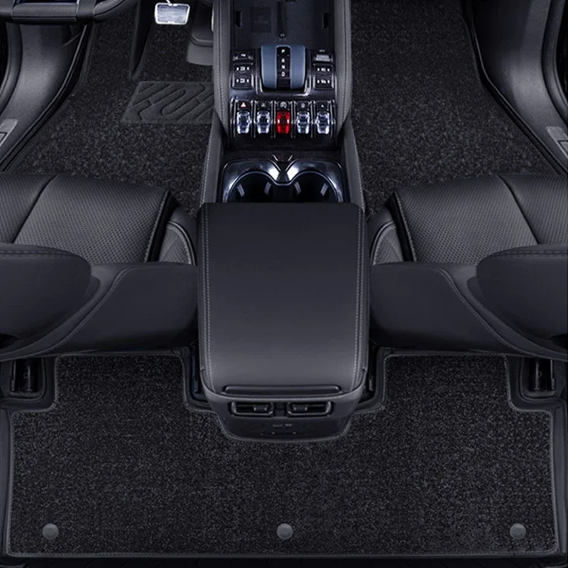 Для DENZA B5 FCB BAO 5 2024-наст. время: Автомобильный коврик из фланелевого шелка с кольцевой вставкой и кожаной отделкой Nappa, роскошный водонепроницаемый напольный коврик-аксессуар
Для DENZA B5 FCB BAO 5 2024-наст. время: Автомобильный коврик из фланелевого шелка с кольцевой вставкой и кожаной отделкой Nappa, роскошный водонепроницаемый напольный коврик-аксессуар