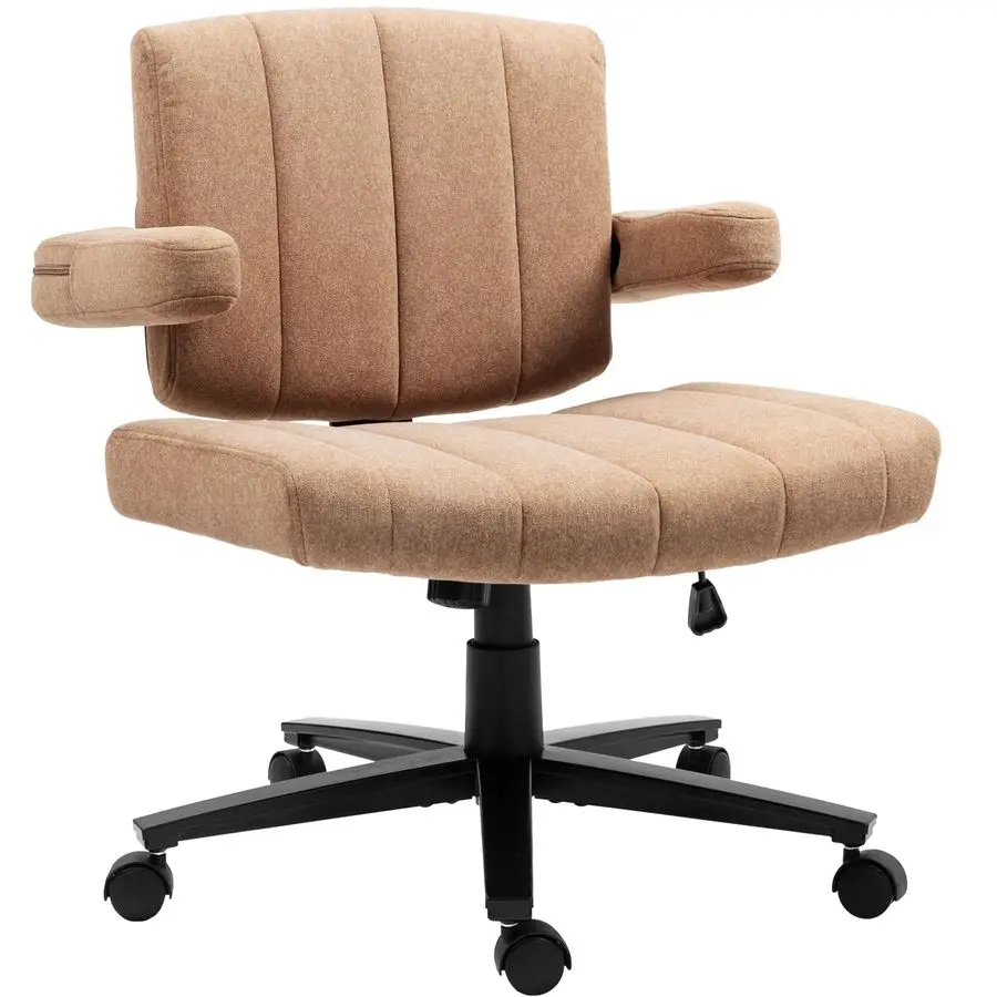 Criss Cross Wheeled Chair Adaptable Comfort for Every Need, HighBacked, with Adjustable Wide Armrests, AntiSkid Fabric Upholste
Criss Cross Wheeled Chair Adaptable Comfort for Every Need, HighBacked, with Adjustable Wide Armrests, AntiSkid Fabric Upholste