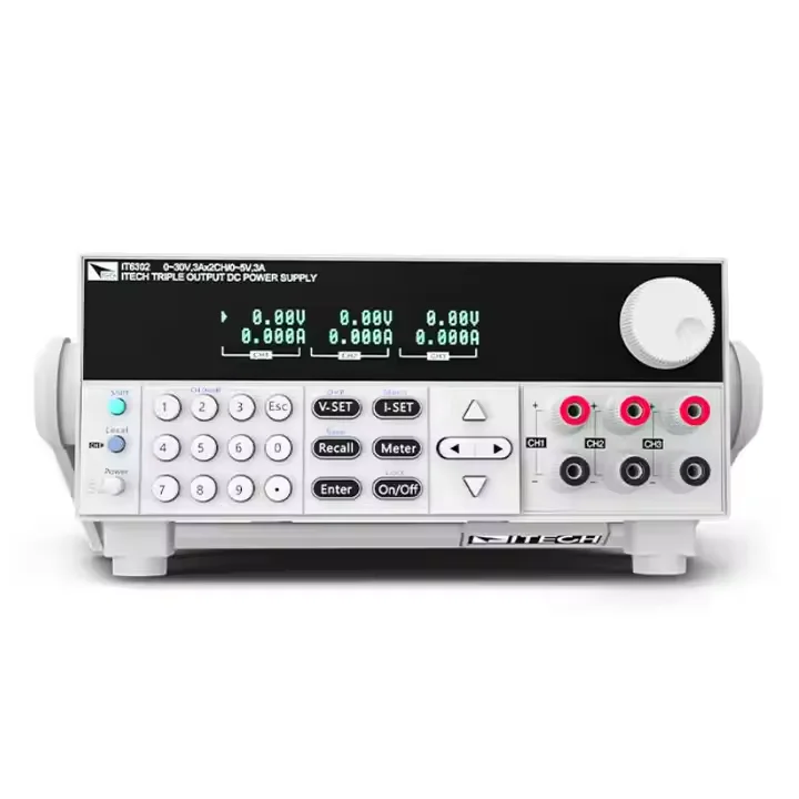 ITECH IT6302 High-Precision Programmable Triple-Output DC Power Supply With Series Parallel
ITECH IT6302 High-Precision Programmable Triple-Output DC Power Supply With Series Parallel
