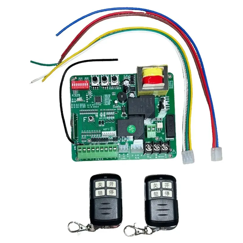 Y01A For Electric Sliding Door Motor Control Motherboard Circuit Board K329 With 2 Remote Controls WIFI Bluetooth Phone Remote
Y01A For Electric Sliding Door Motor Control Motherboard Circuit Board K329 With 2 Remote Controls WIFI Bluetooth Phone Remote