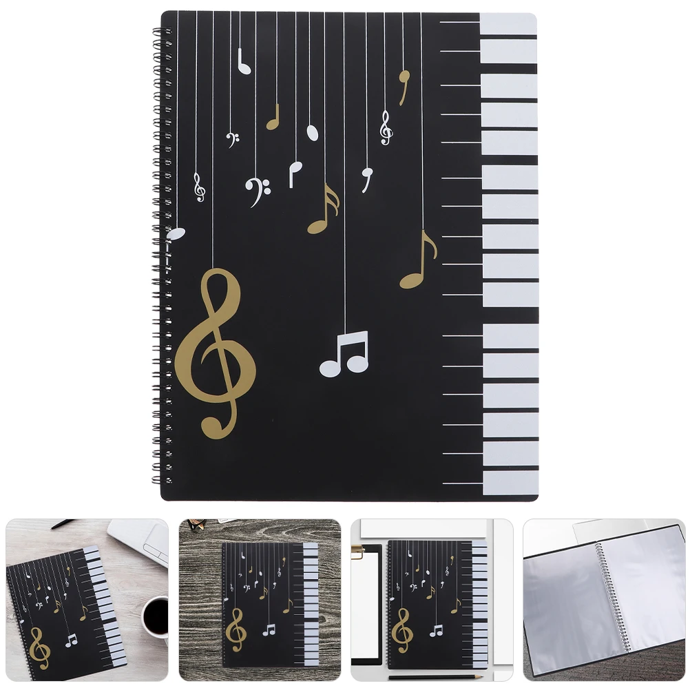 Piano Score Durable Pp Material A4 Size Black Sheet Organizer File Folder For Piano Organ Guitar Sheet Music Storage Pages
Piano Score Durable Pp Material A4 Size Black Sheet Organizer File Folder For Piano Organ Guitar Sheet Music Storage Pages