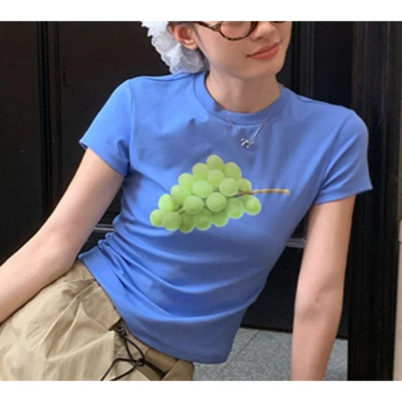 2026 summer new Spice Girl cotton short-sleeved t-shirt female slim and thin versatile
2026 summer new Spice Girl cotton short-sleeved t-shirt female slim and thin versatile